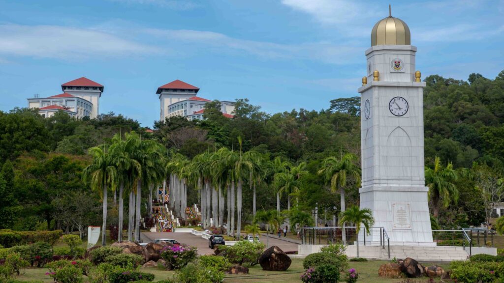 UMS Clock Tower. Kota Kinabalu Campus Tour