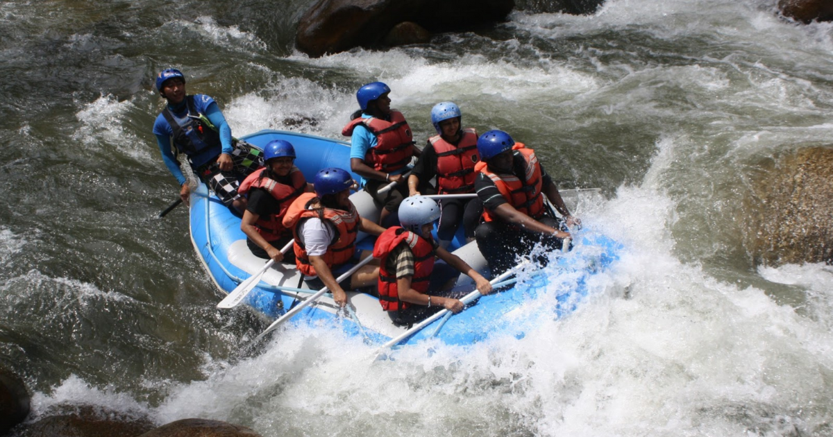 White Water Rafting at Kiulu River