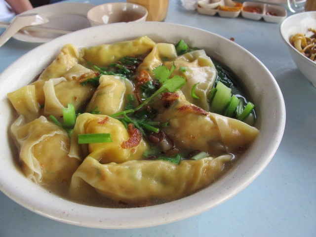 century egg dumpling- Top Best Foods in sandakan