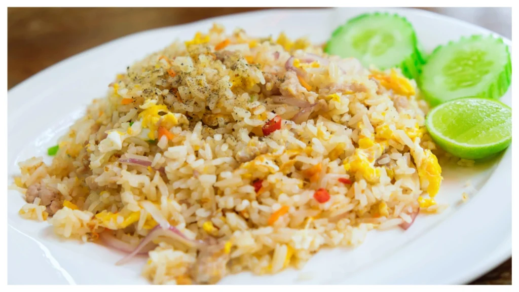 salted fish fried rice- Top Best Foods in sandakan