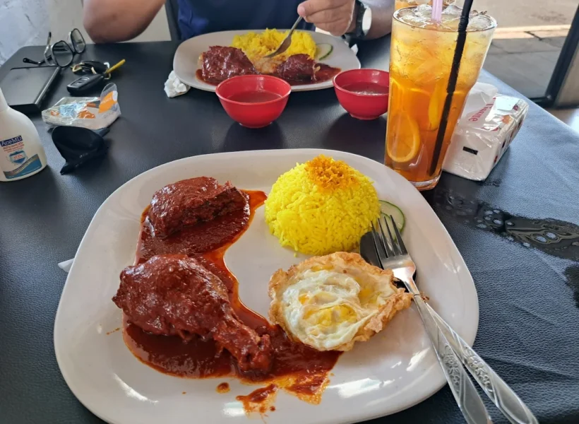 Nasi Kuning (at Restoran Haji Tamrin Istimewa)