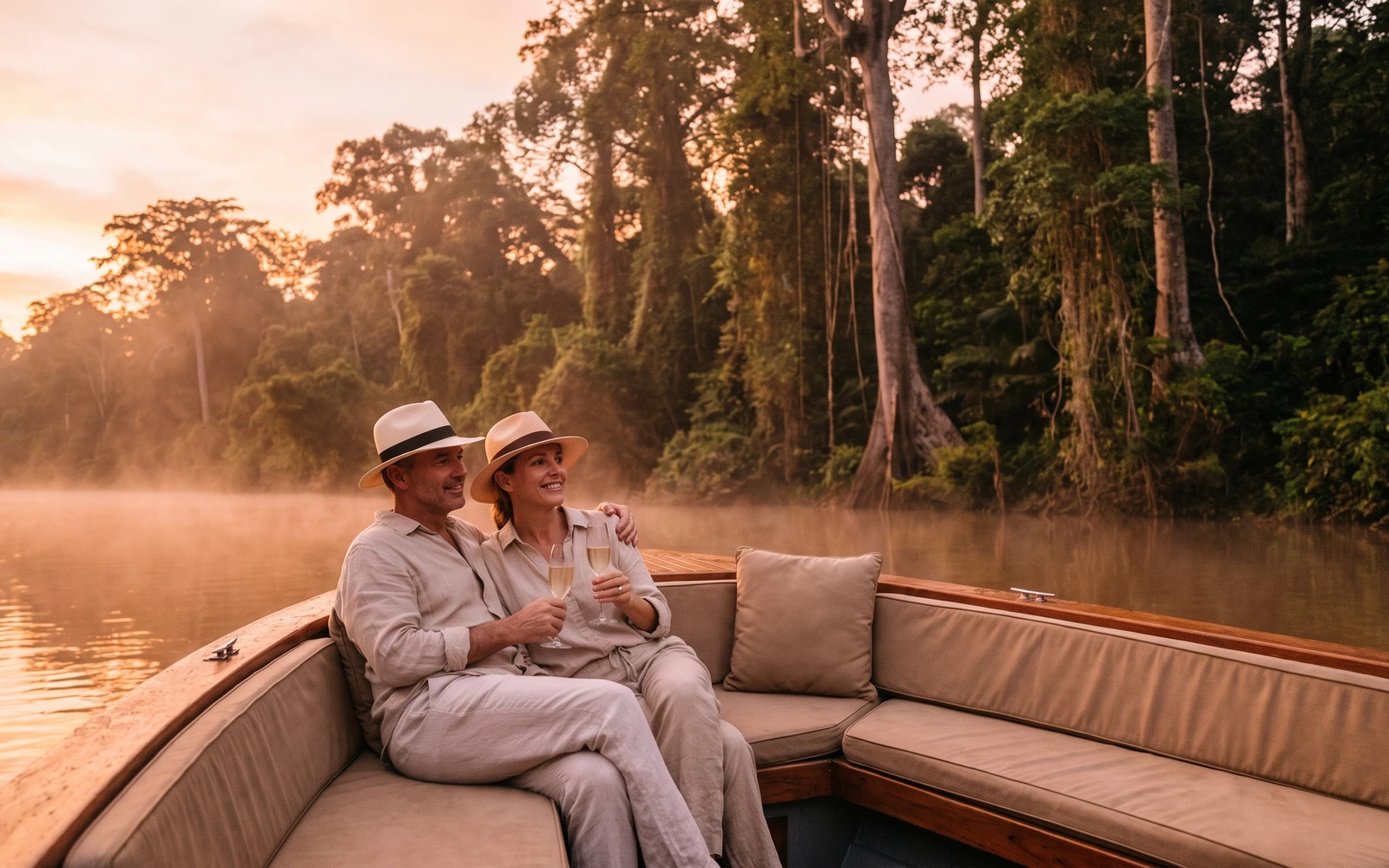 Sabah Honeymoon Tour Package — Romantic Sunset River Cruise and Private Rainforest Retreat | Milas Travel