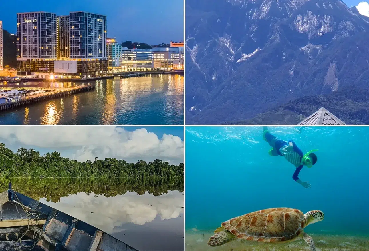 Sabah itinerary featuring Kota Kinabalu, Mount Kinabalu, Kinabatangan River and Semporna