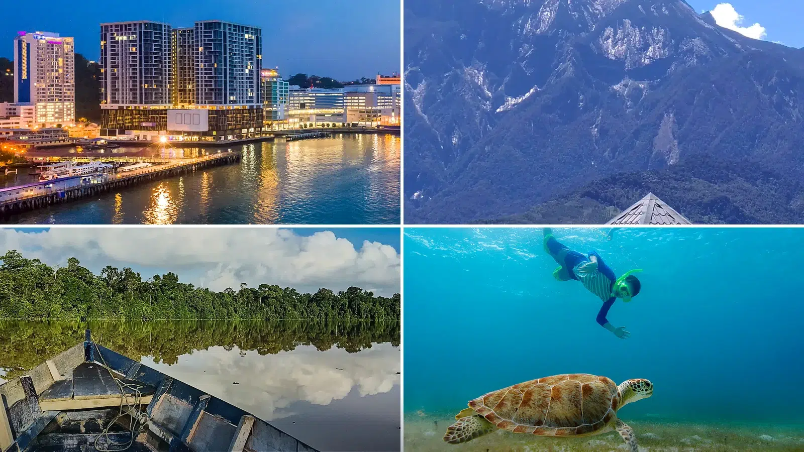 Sabah Itinerary 2026: 7, 10 & 14 Days in Borneo 1 Sabah itinerary featuring Kota Kinabalu, Mount Kinabalu, Kinabatangan River and Semporna